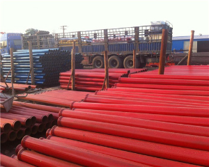 地泵管装车发货